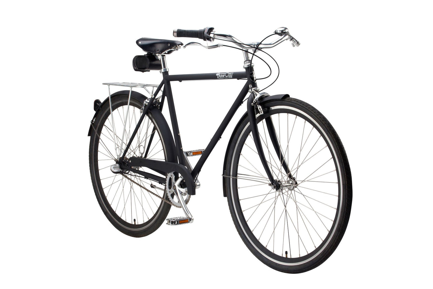 Pure City Vintage Leather Saddle Pure Fix Cycles