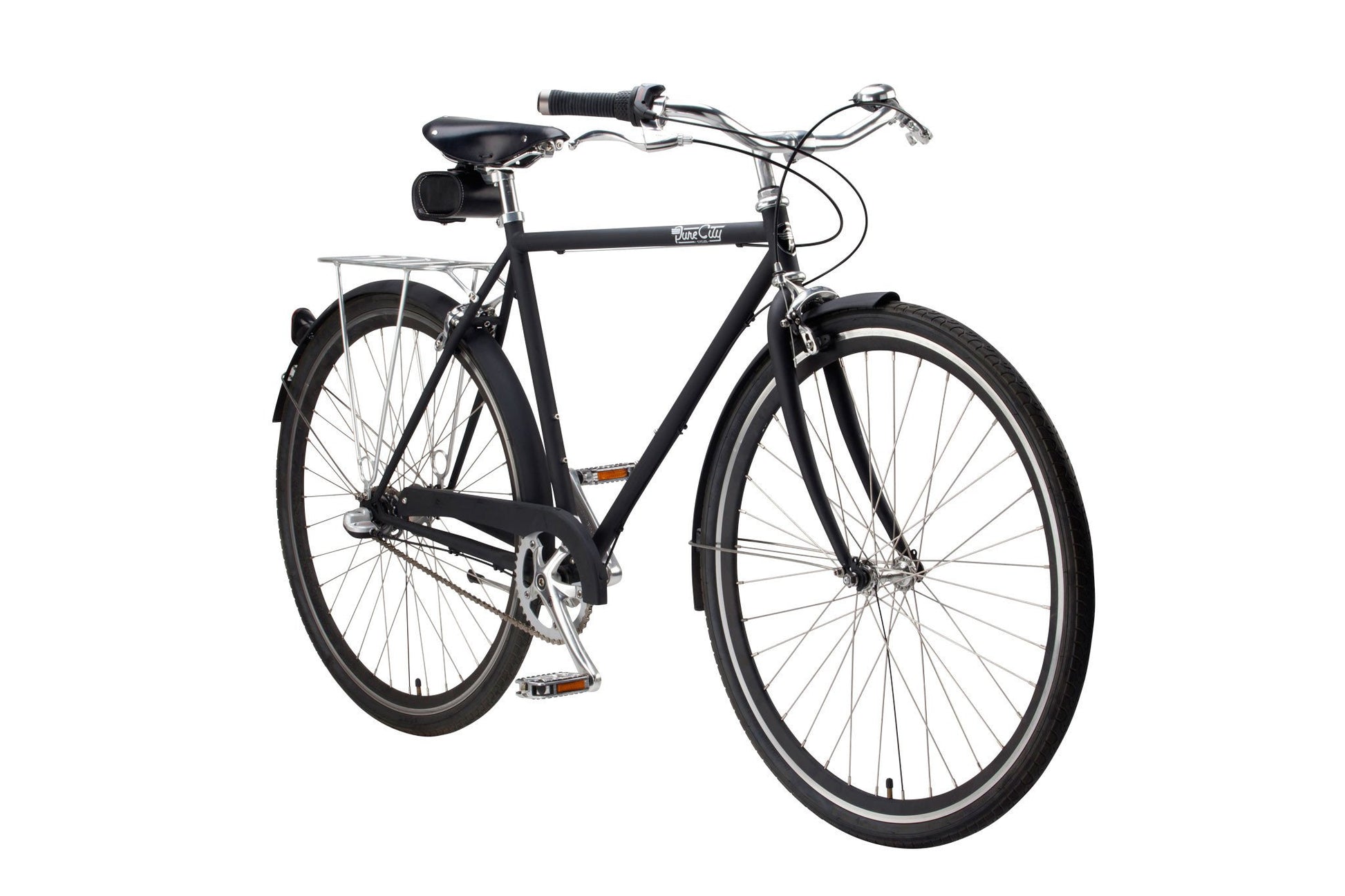 Pure City Vintage Leather Saddle Pure Fix Cycles