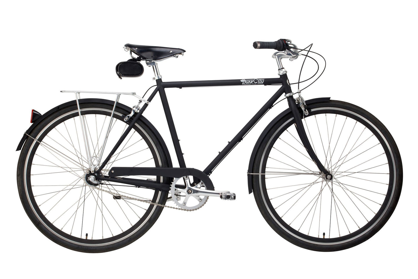 Premium Ergo Leather Grip Set Pure City Cycles