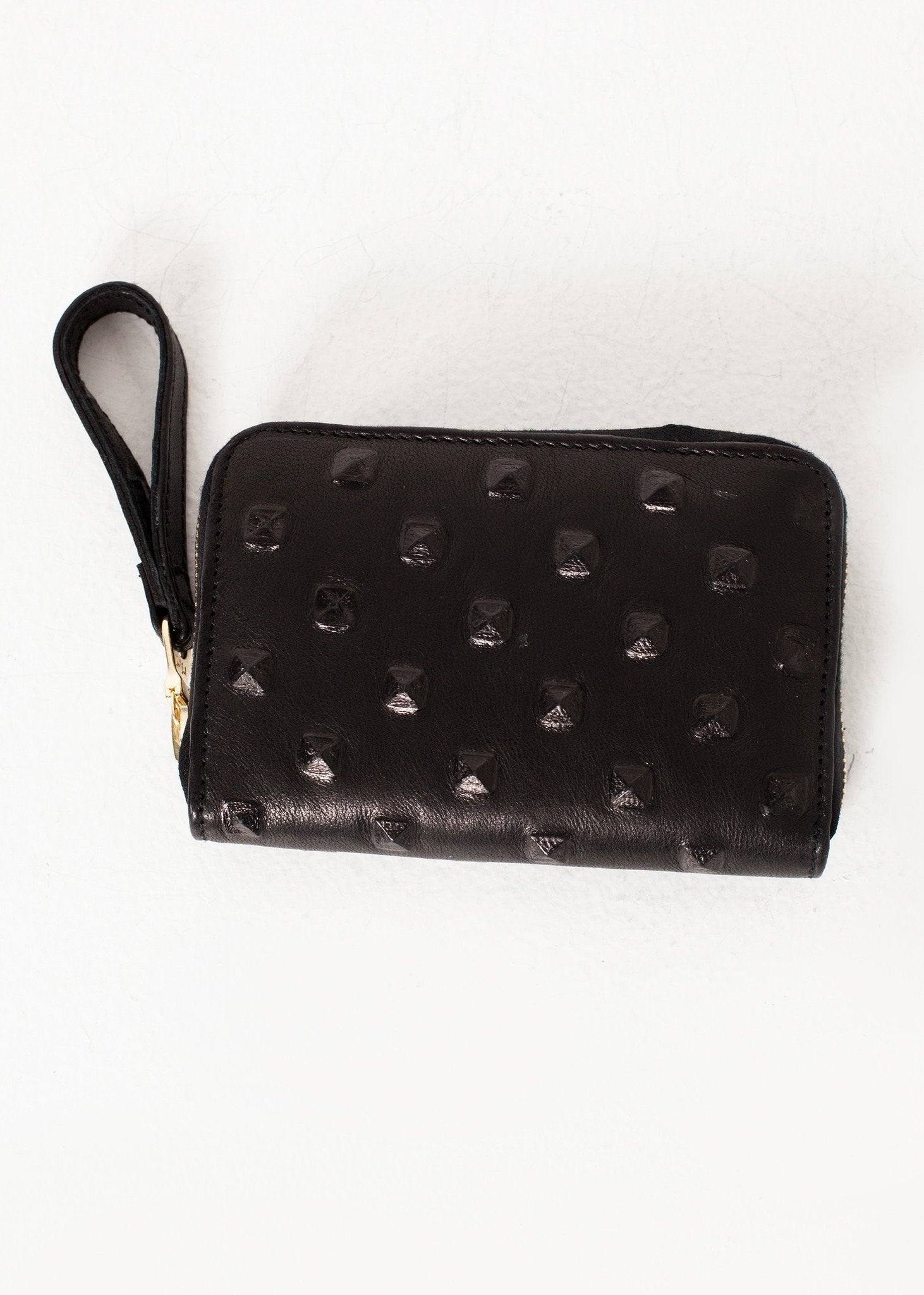 Elodie Leather Wallet in Black Kate S Mensah