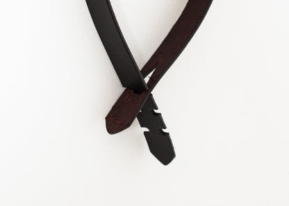 Buckle-less Belt in Black Kelly Cole Group