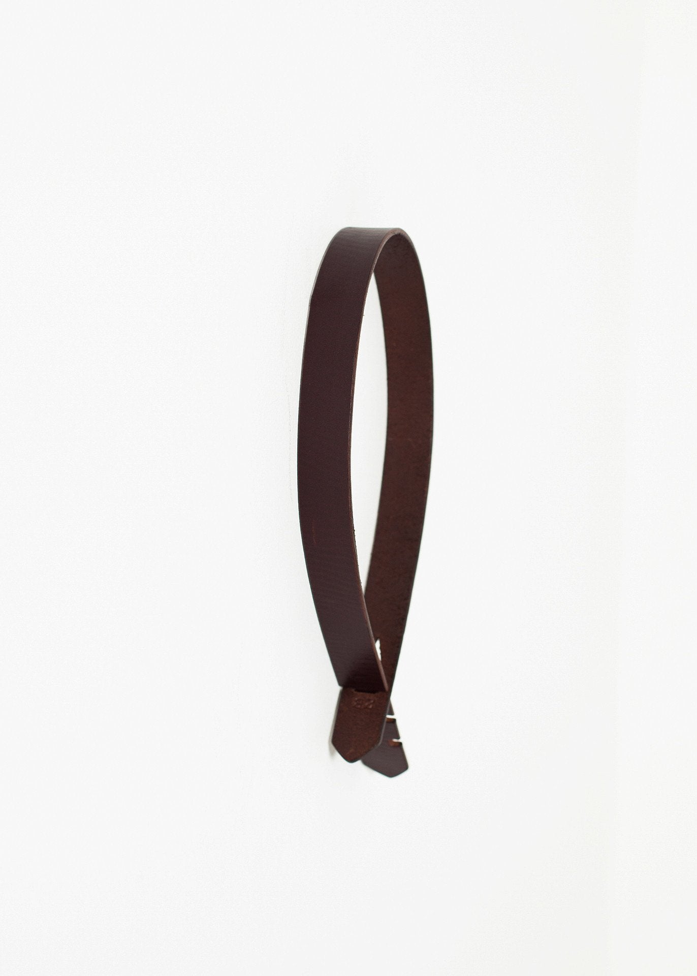 Buckle-less Belt in Brown Kelly Cole Group