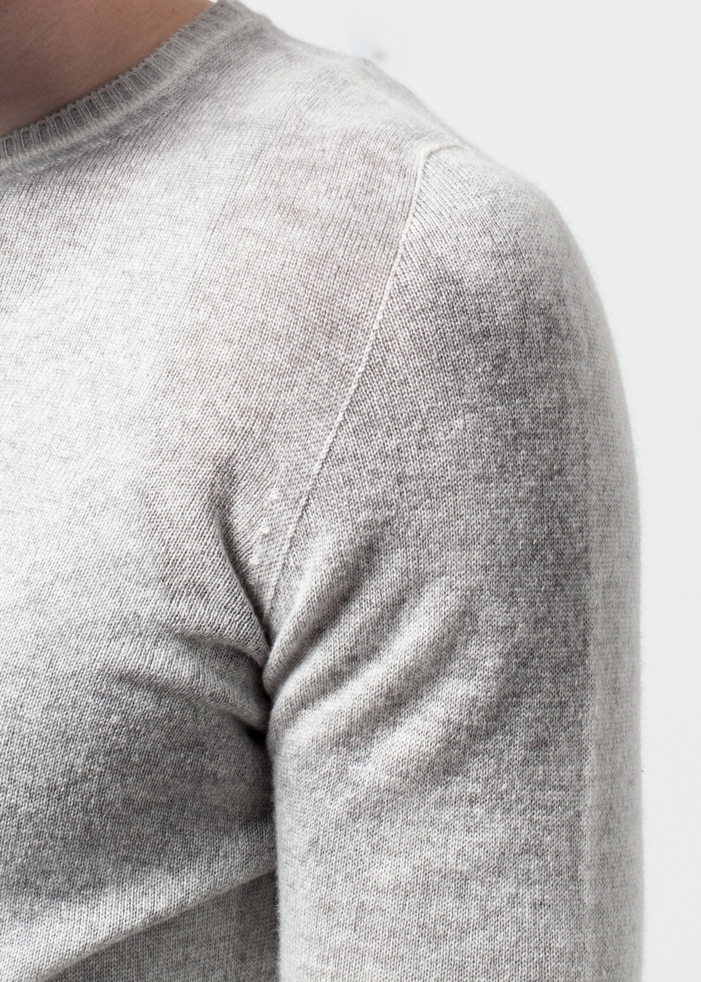 Mottled Cashmere Crewneck Avant Toi
