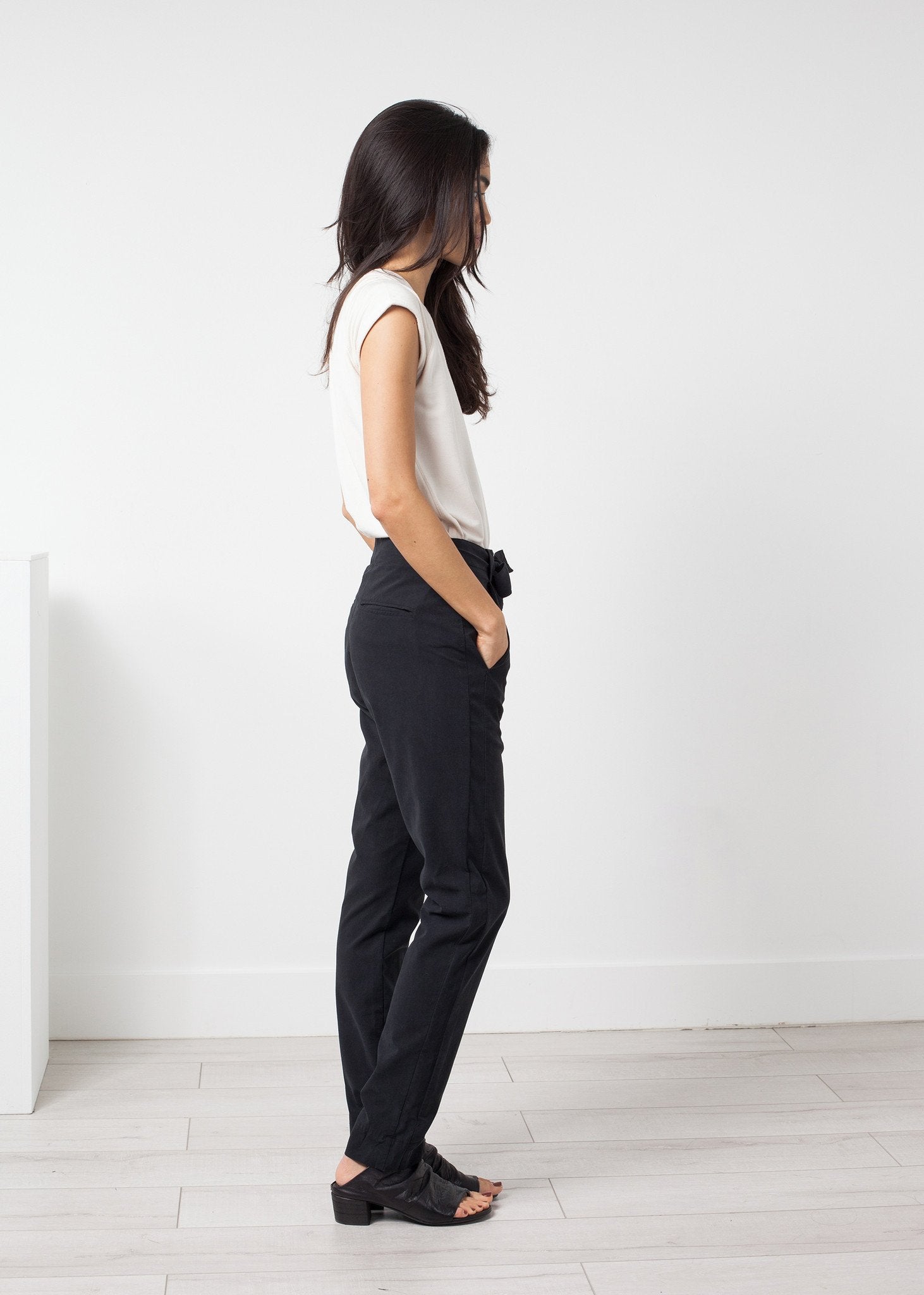 Troupy Pant in Silky Cotton Hannes Roether