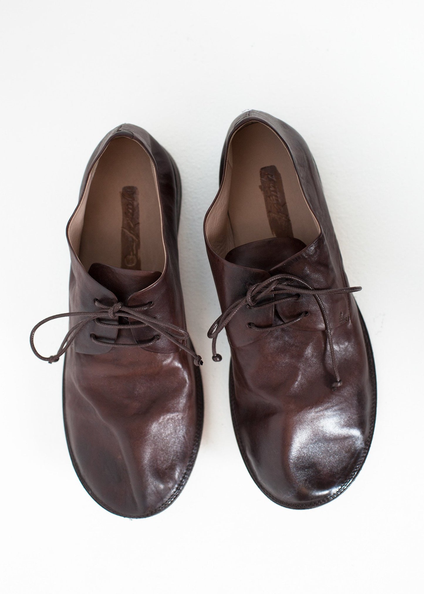 Marsacco Lace Up in Bark Marsell