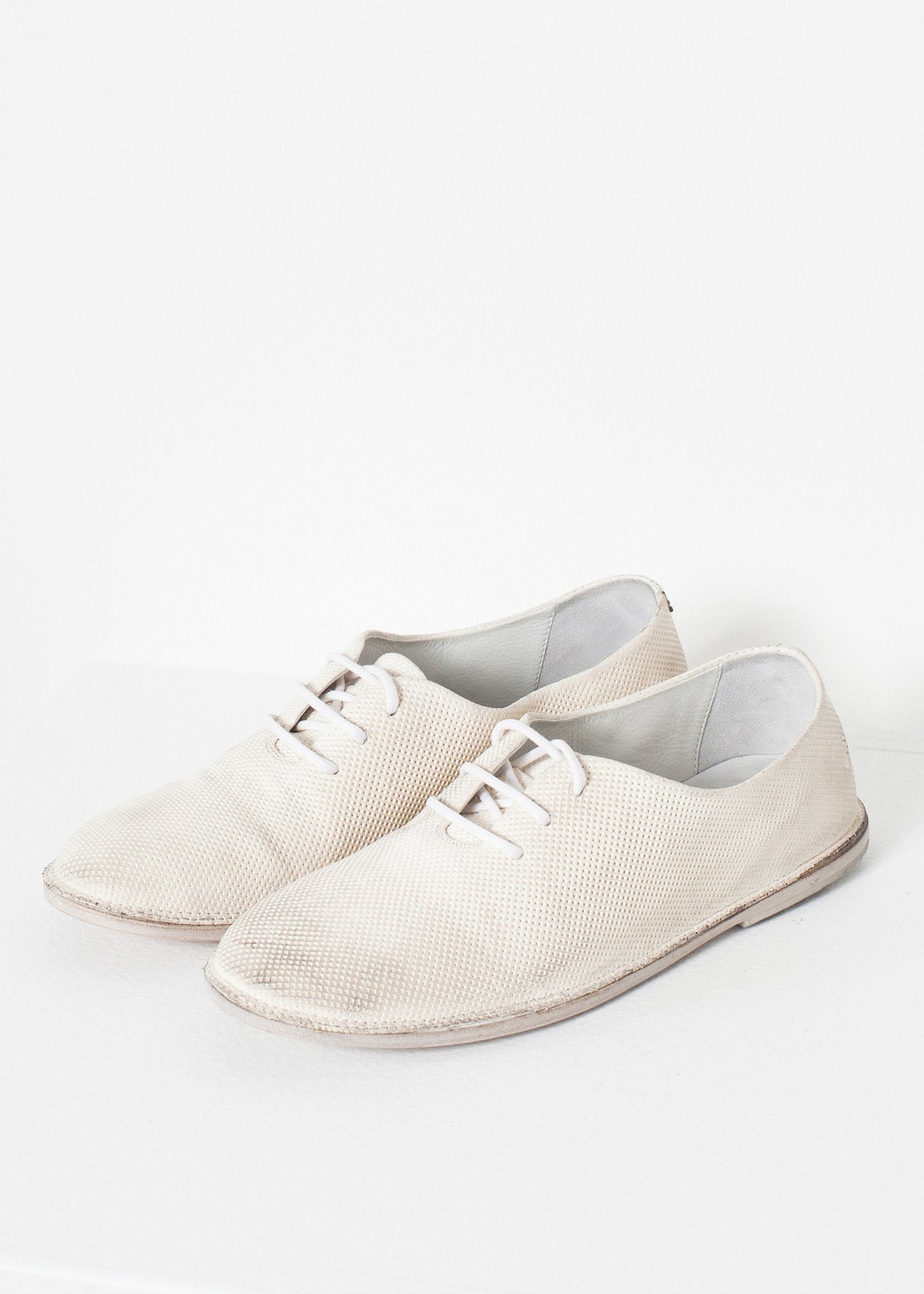Diamond Slip-On in White Marsell
