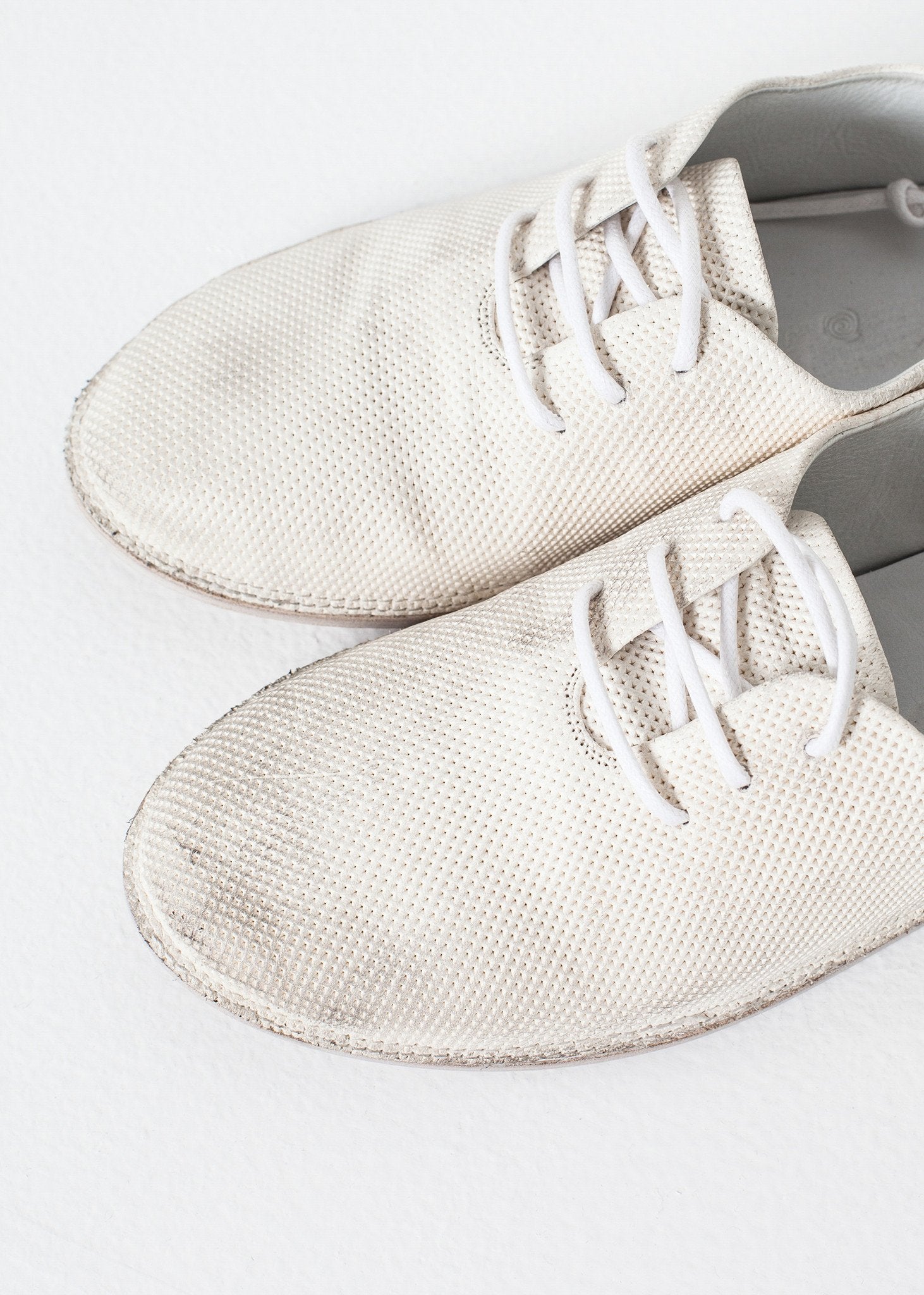 Diamond Slip-On in White Marsell