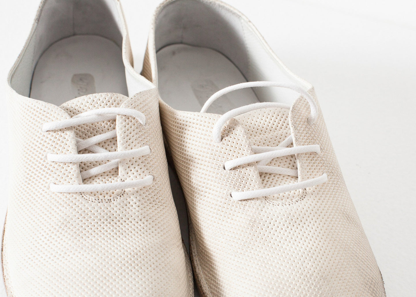 Diamond Slip-On in White Marsell