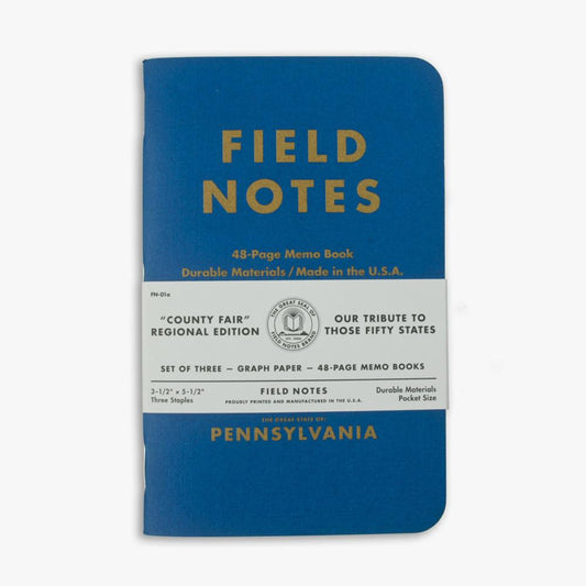 Pennsylvania Notebooks Field Notes