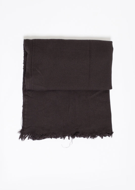 Simple Scarf in Old Black Private 02 04