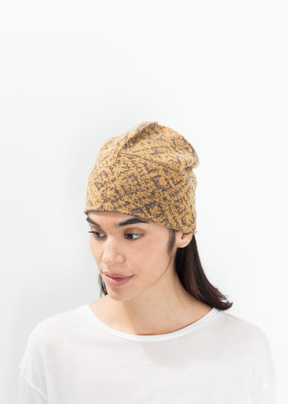 Reversible Beanie in Amber Epice