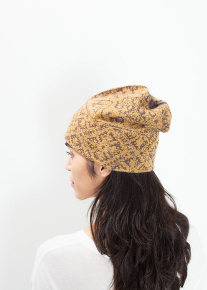 Reversible Beanie in Amber Epice