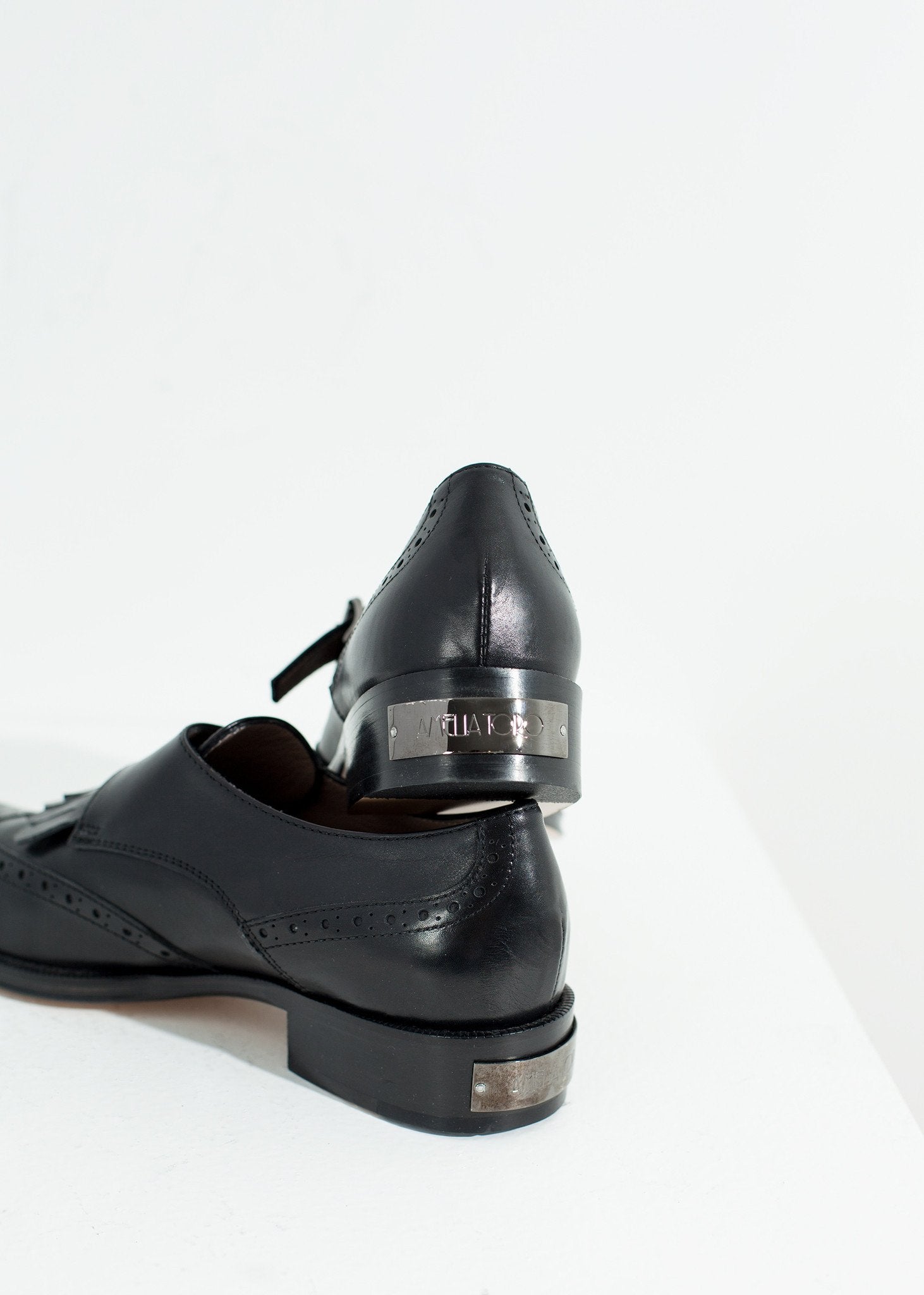 Golf Shoe in Black Amelia Toro