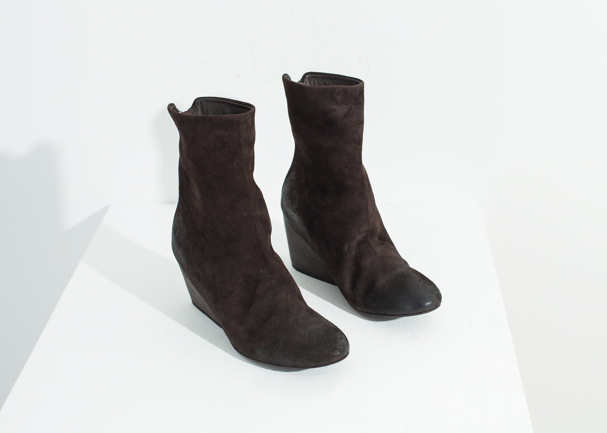 Pennolina Calf Boot in Brown Marsell