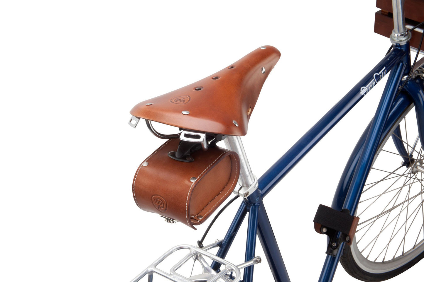 Pure City Vintage Leather Saddle Pure Fix Cycles