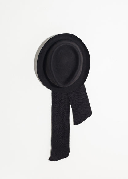 Kate Hat in Black Kiss by Fiona Bennett