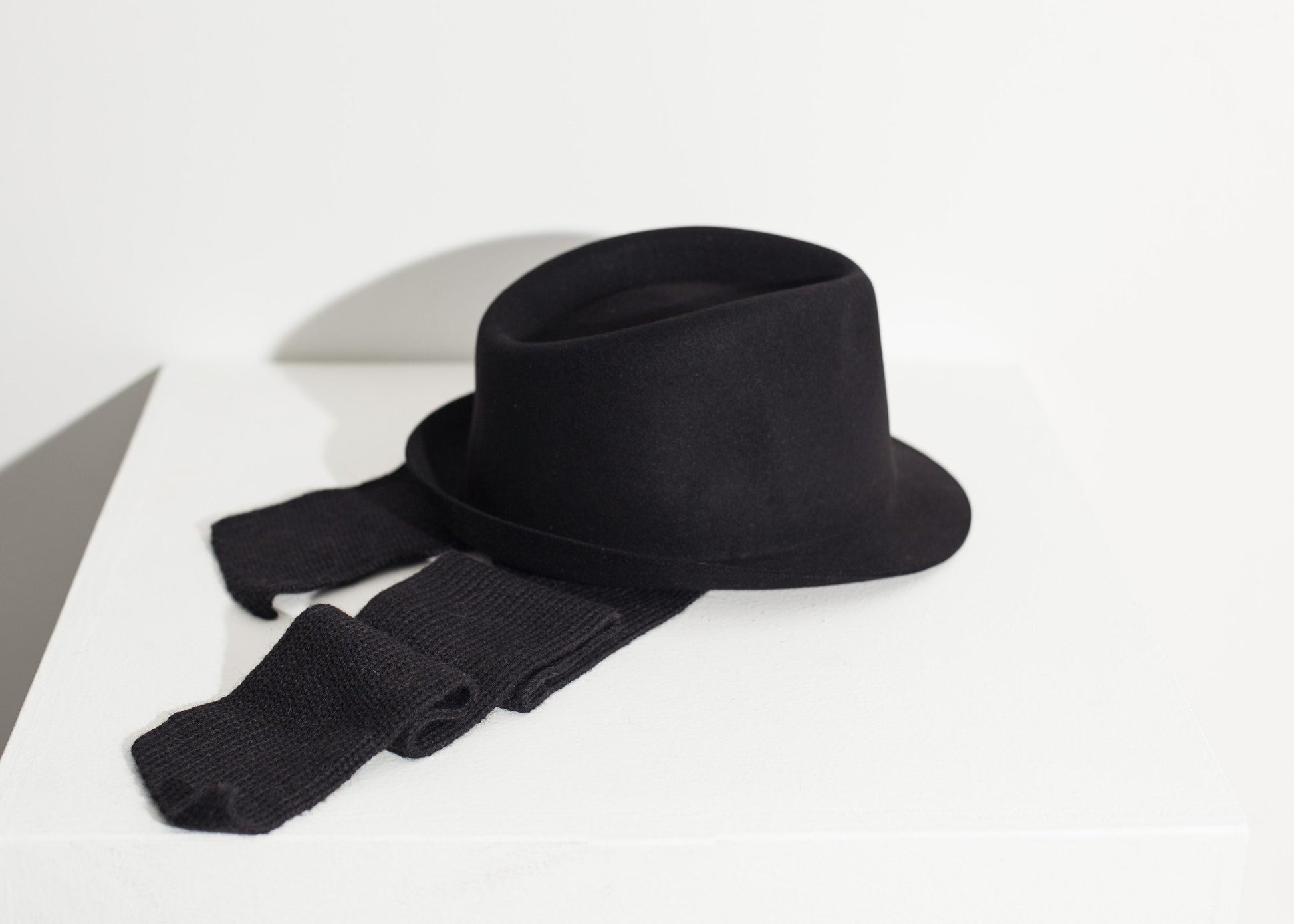 Kate Hat in Black Kiss by Fiona Bennett