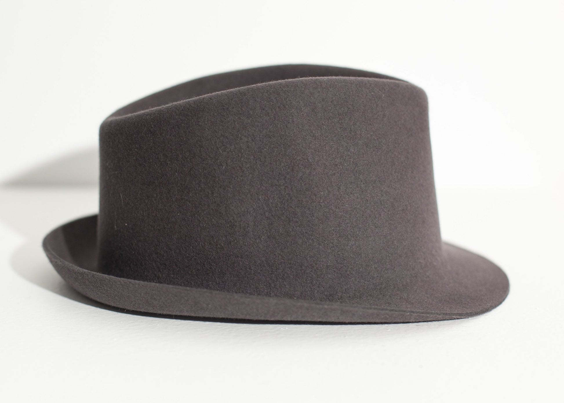 Charles Hat in Steel Grey Kiss by Fiona Bennett