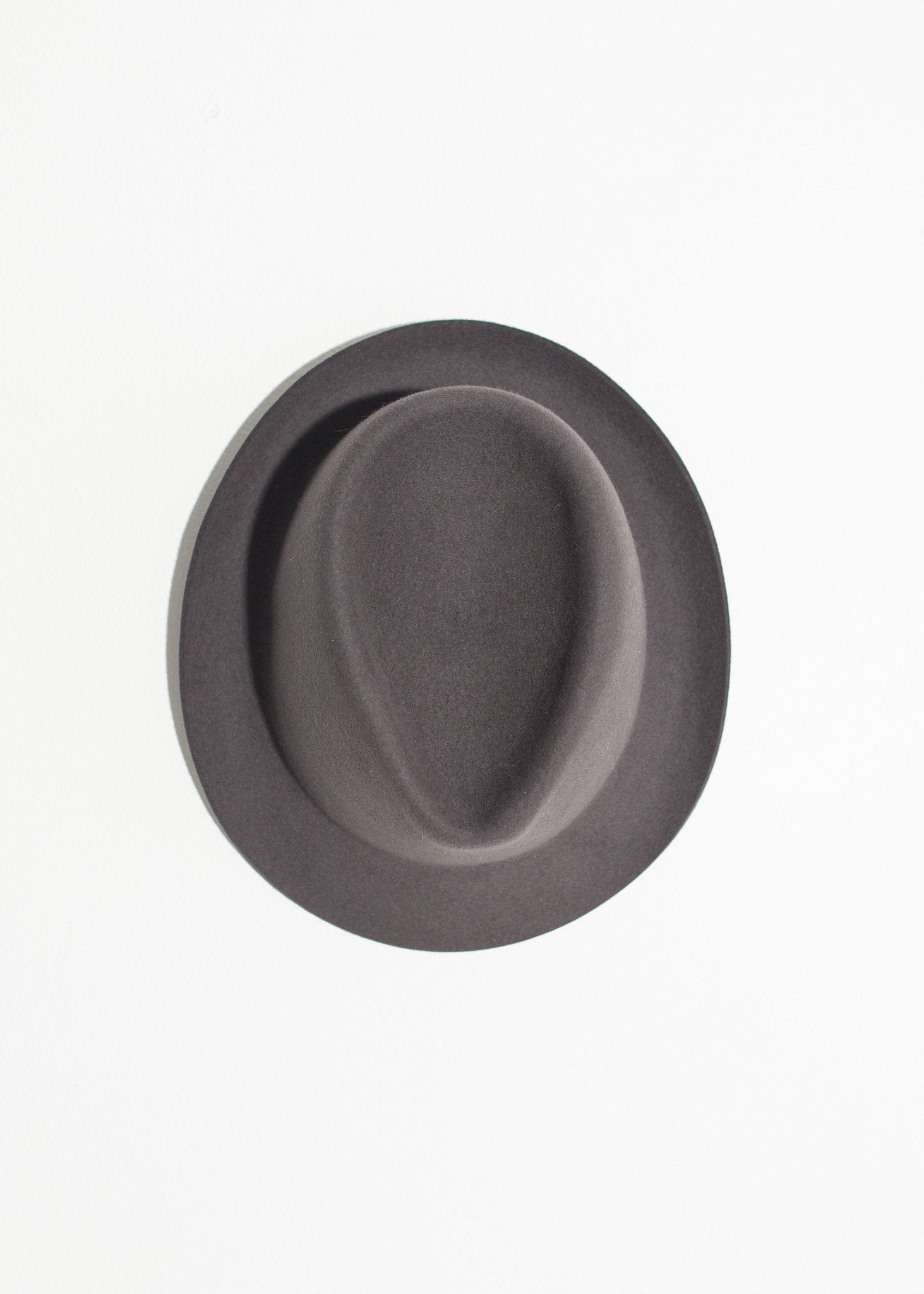 Charles Hat in Steel Grey Kiss by Fiona Bennett