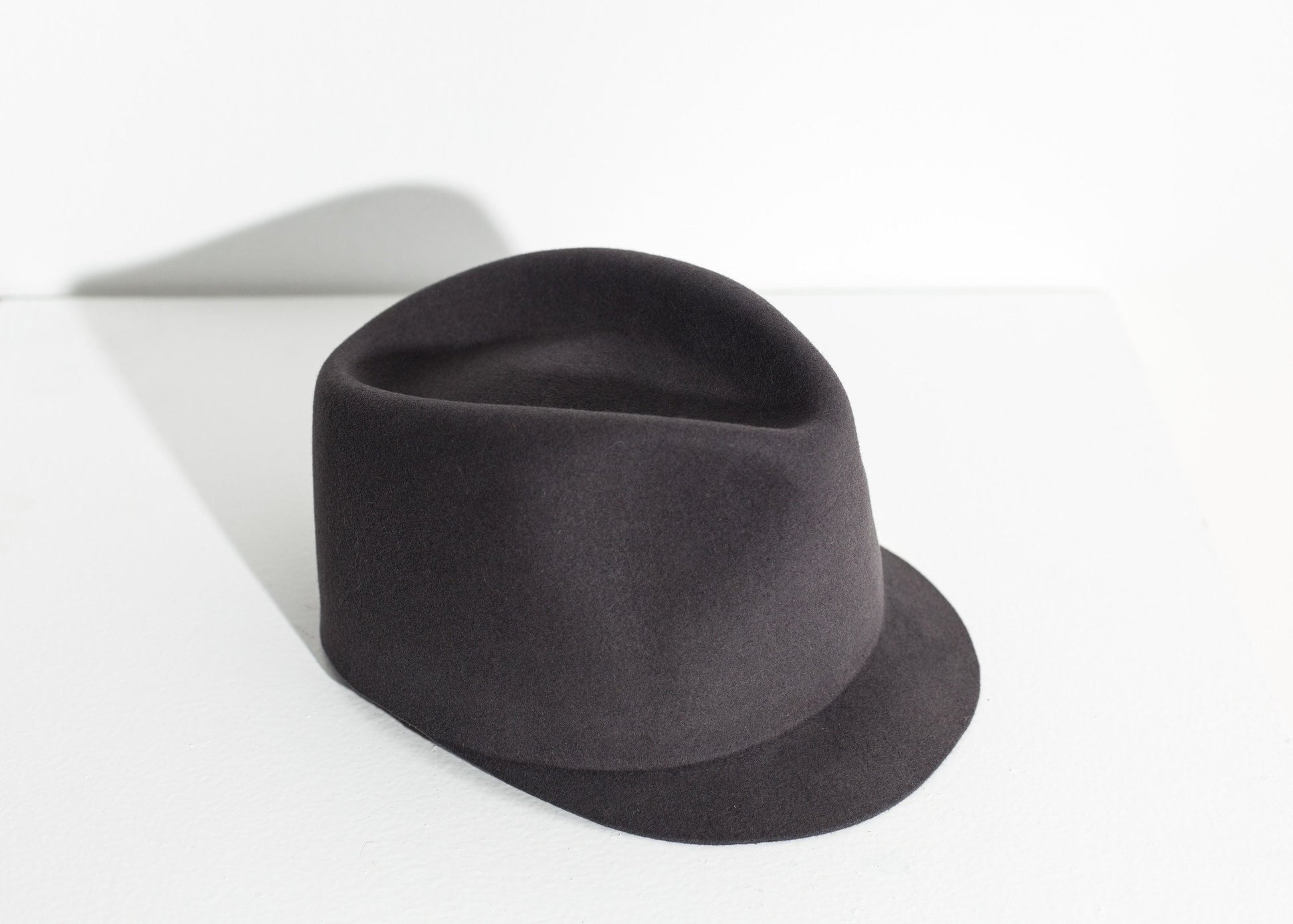 Kraig Hat in Steel Grey Kiss by Fiona Bennett