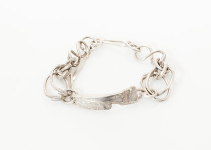 Silver I.D. Bracelet in Sterling 1-100