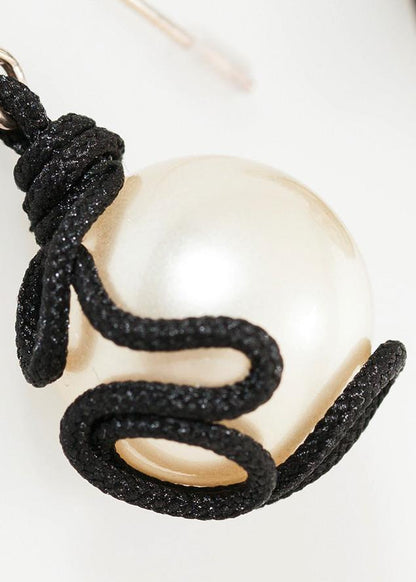 Float Bead Earring in Pearl Maria Calderara