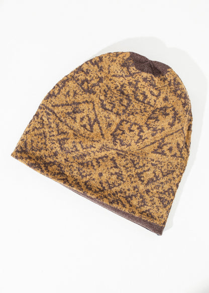 Reversible Beanie in Amber Epice