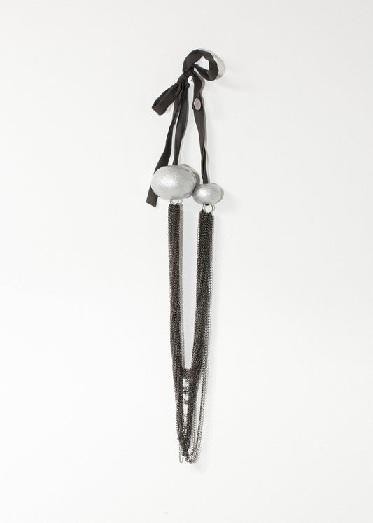 Cascade Necklace in Silver Maria Calderara