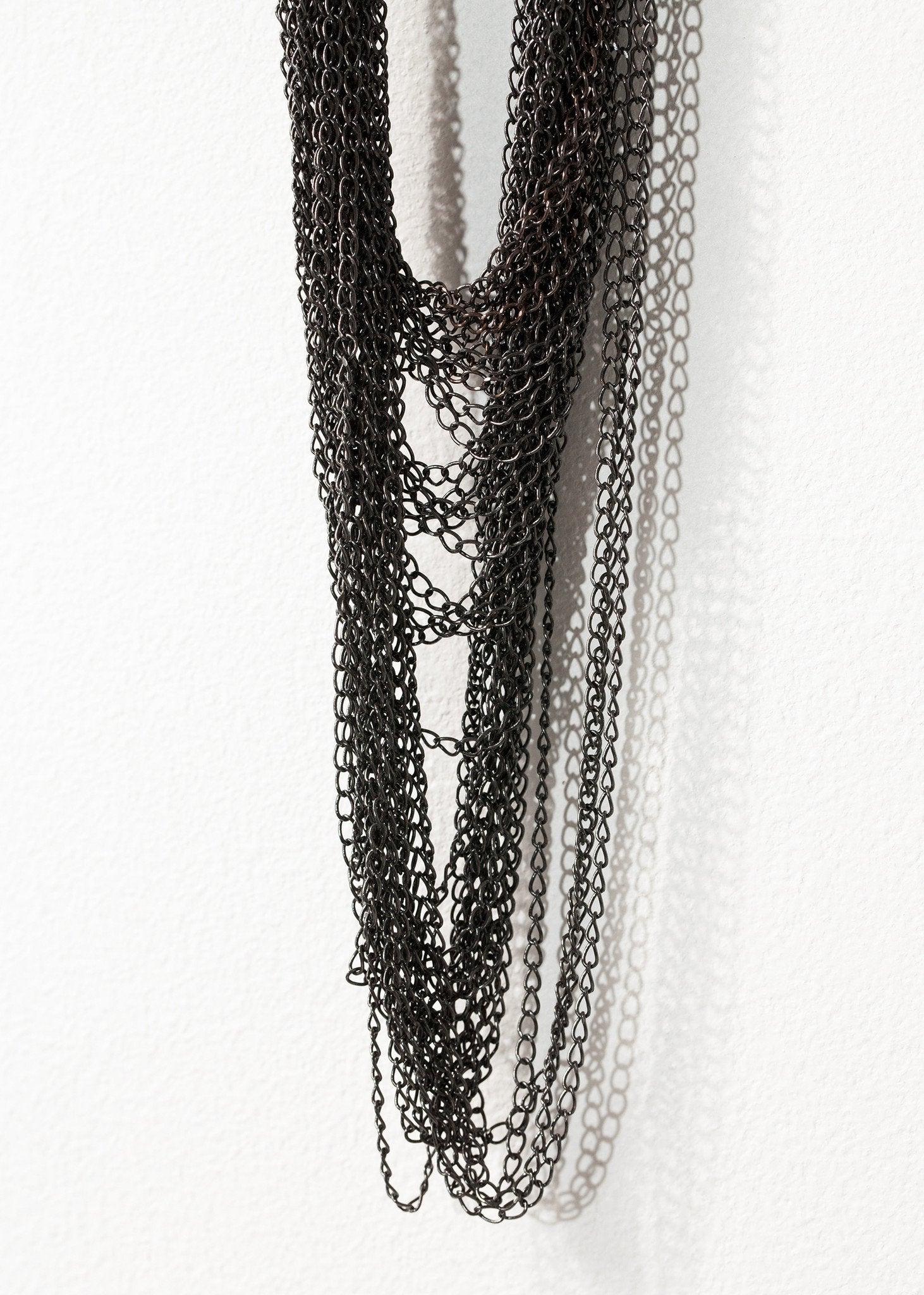Cascade Necklace in Silver Maria Calderara