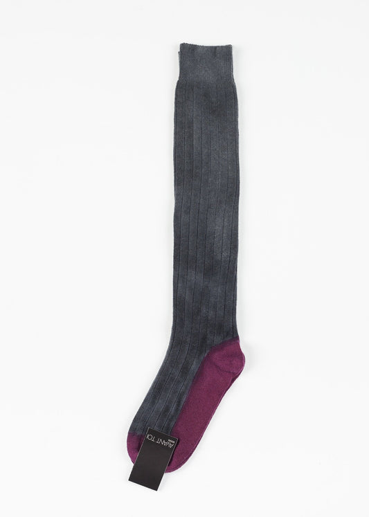 Cashmere Knit Sock in Grey Avant Toi